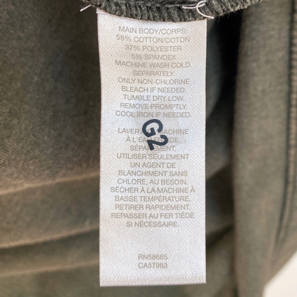 Z by Zella Serena Slouch Green Long Sleeve Hoodie - Picture 6 of 7